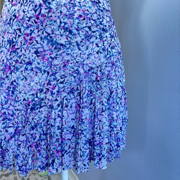 Banana Republic Floral V Sleeveless Mini Dress - Picture 5 of 8